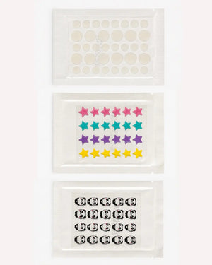 Transparent, Star and Panda combo