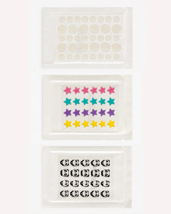 Transparent, Star and Panda combo