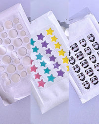 transparent, star and panda combo